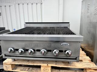 Jade 36" Commercial Heavy Duty Gas Char broiler Tested and Working!
