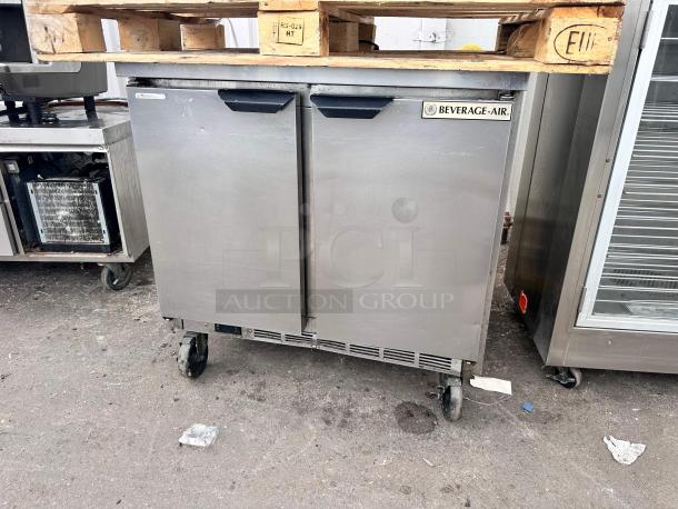 Beverage Air 36" Worktop Two Door Freezer Tested and Working! - Image 5 of 7