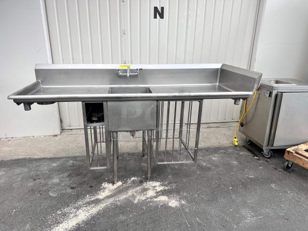 Commercial 84" Stainless Steel Sink - Image 3 of 10