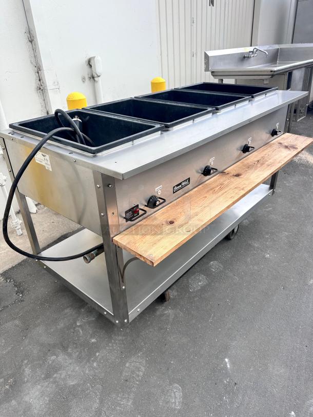 Commercial Electric Steam Table Tested and Working! 120 Volt - Image 4 of 11