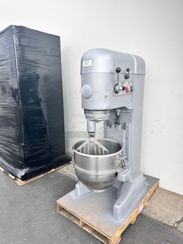 Fully Refurbished! Hobart M802 80 Qt Commercial Mixer Tested and Working! - Image 1 of 13