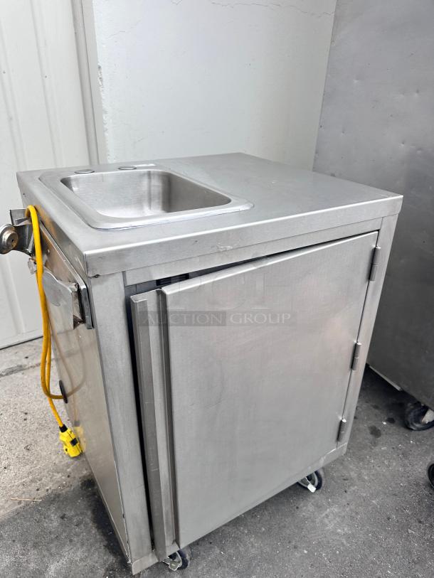John Boos Commercial Self Contained Portable Hand Washing Sink With Heater - Image 4 of 14