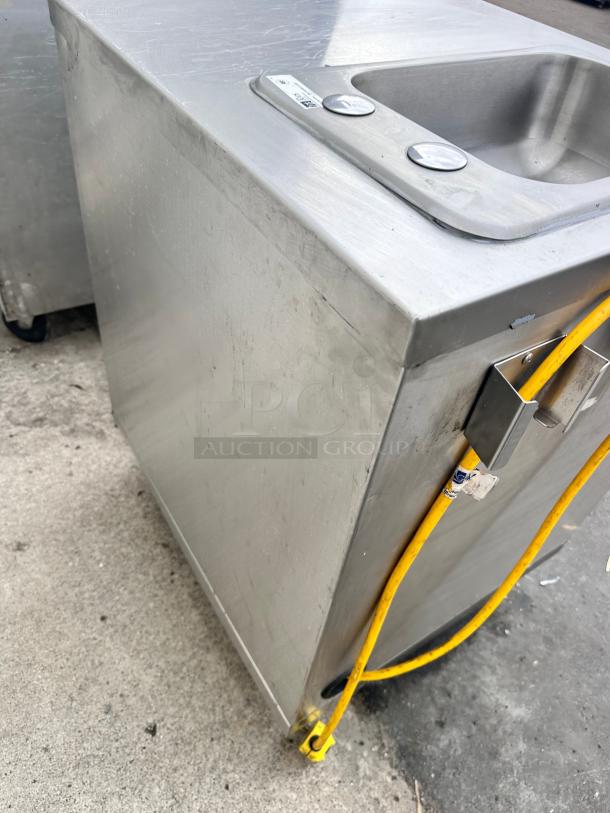 John Boos Commercial Self Contained Portable Hand Washing Sink With Heater - Image 10 of 14