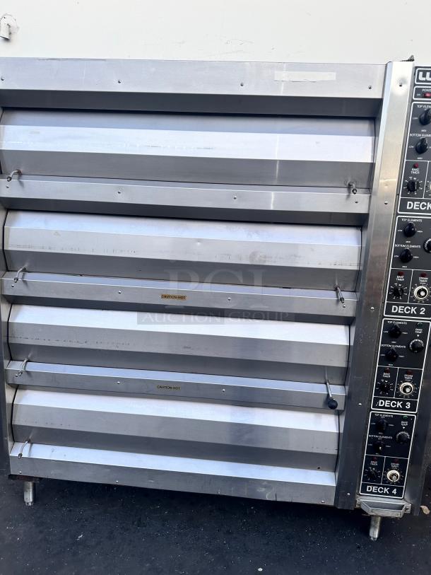 Lucks Commercial 4 Deck Electric Oven With Steam Tested and Working! - Image 2 of 13