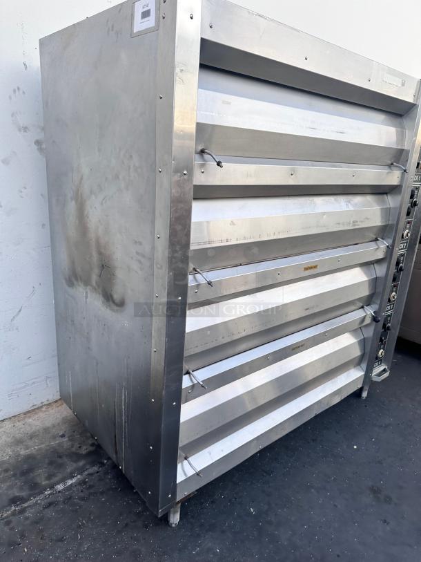 Lucks Commercial 4 Deck Electric Oven With Steam Tested and Working! - Image 13 of 13