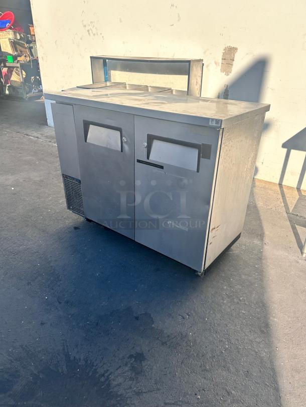 True 48" Commercial Back Bar Refrigerator Tested and Working! - Image 2 of 6