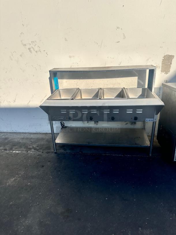 Avantco Commercial Steam Table With Sneeze Guard - Image 2 of 9