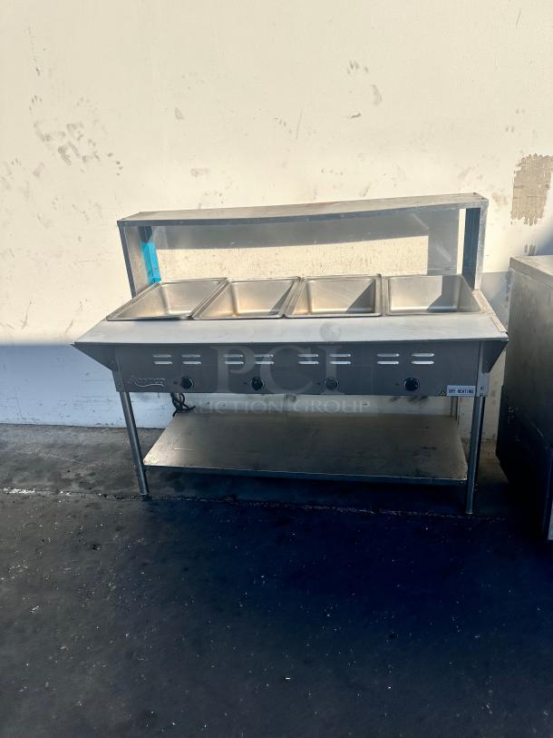 Avantco Commercial Steam Table With Sneeze Guard - Image 4 of 9