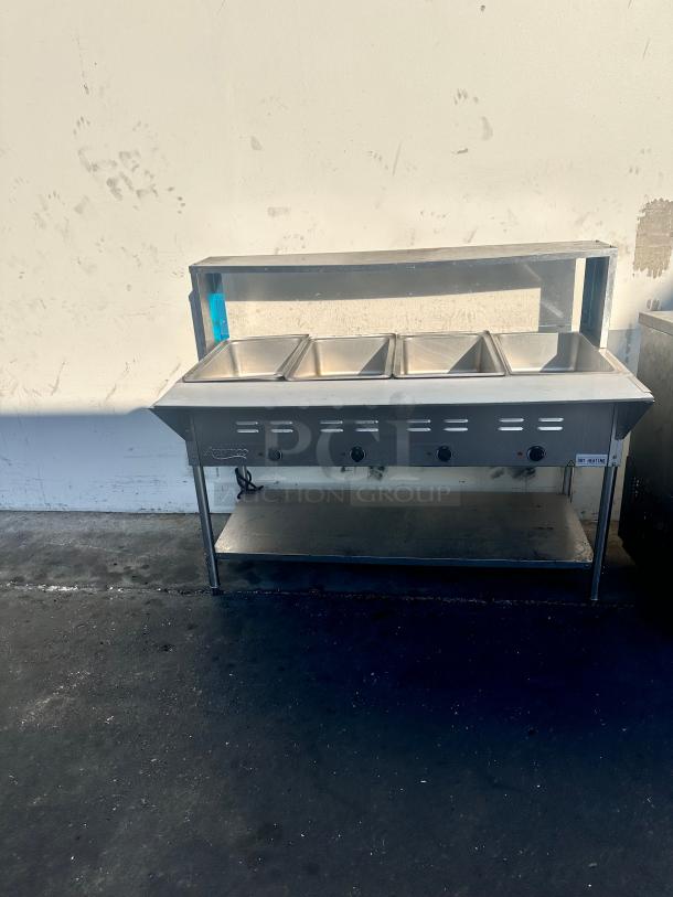 Avantco Commercial Steam Table With Sneeze Guard - Image 6 of 9