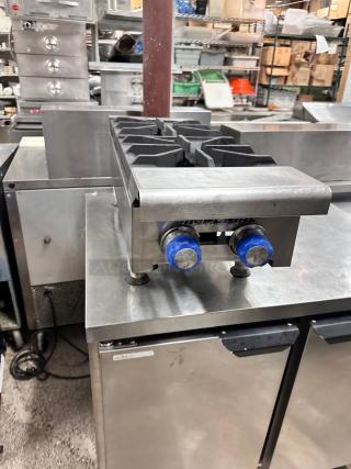 Imperial Commercial Gas Two Burner Tested and Working!