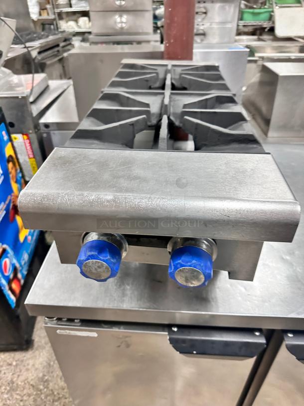 Imperial Commercial Gas Two Burner Tested and Working! - Image 4 of 6