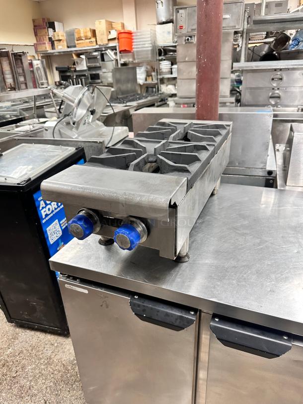 Imperial Commercial Gas Two Burner Tested and Working! - Image 6 of 6