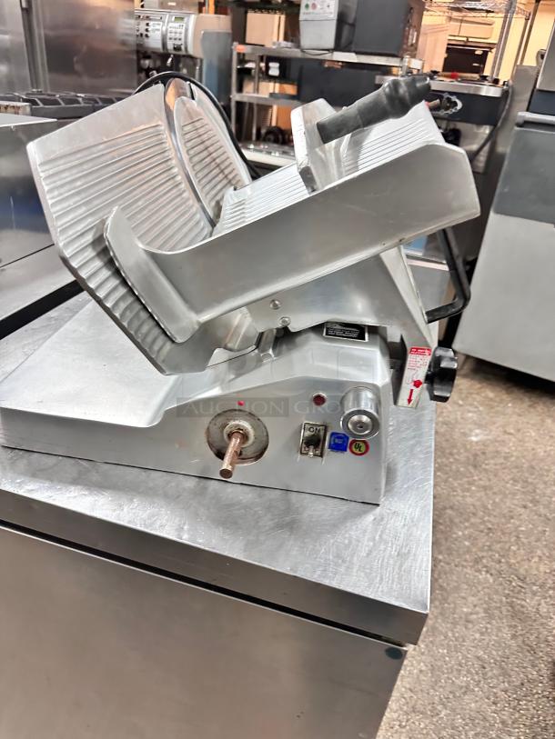 Commercial Meat Slicer Tested and Working! - Image 2 of 14