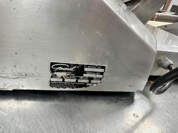 Commercial Meat Slicer Tested and Working! - Image 8 of 14