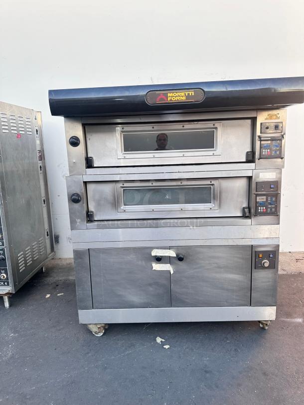 Moretti Forni  Commercial Double Deck Electric Pizza Oven Tested and Working! - Image 23 of 23