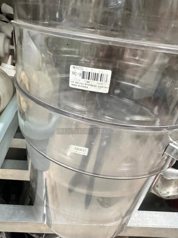 New Round Storage Containers - Image 2 of 4