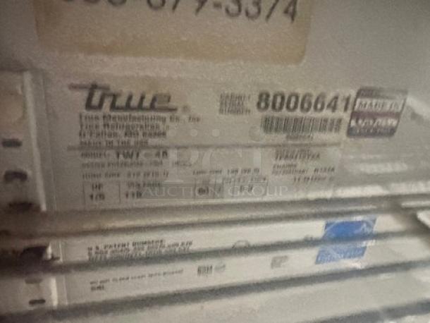 True 48" Under Counter Refrigerator Tested and Working! - Image 7 of 8