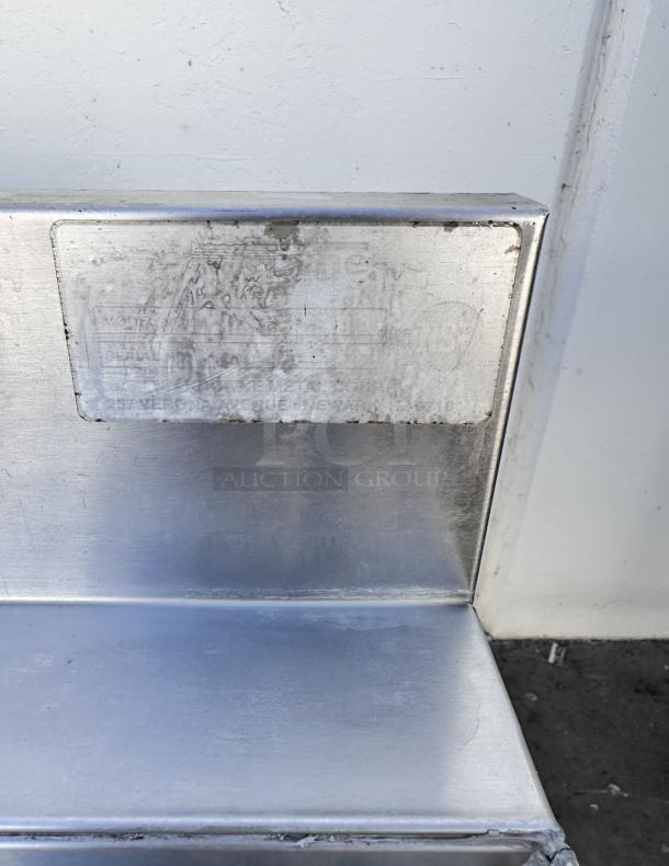 Commercial Stainless Steel Bar Three Compartment Sink - Image 3 of 15