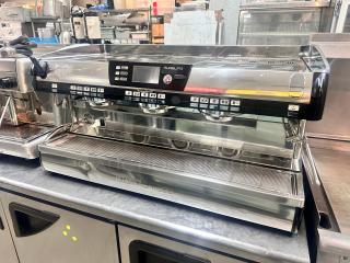 Commercial 4 Group Espresso Machine Tested and Working!