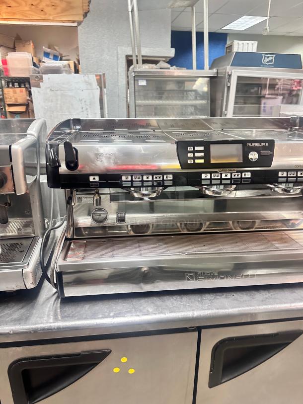 Commercial 4 Group Espresso Machine Tested and Working! - Image 3 of 5