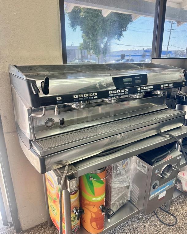 Commercial 4 Group Espresso Machine Tested and Working! - Image 2 of 9