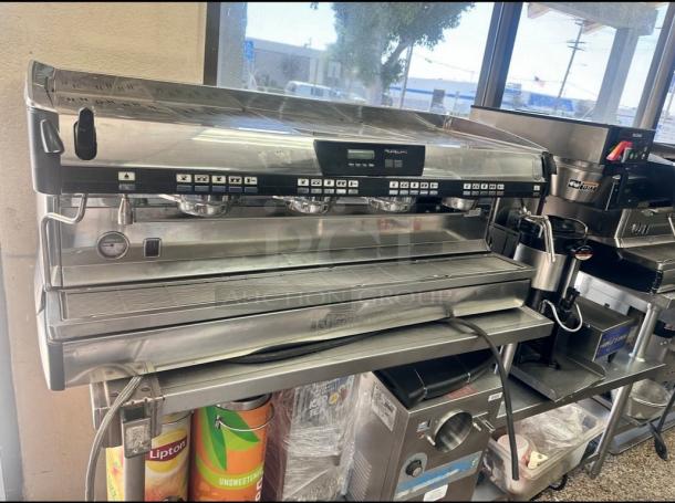 Commercial 4 Group Espresso Machine Tested and Working! - Image 3 of 9