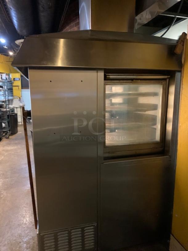 One Rotoflex Natural Gas Pizza Oven.  Professionally Disassembled And Ready To Move. WORKING WHEN REMOVED. 73.5X73.5X79 - Image 6 of 6