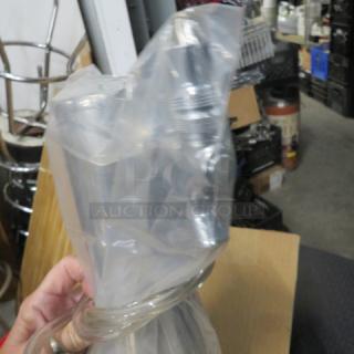 One NEW Beverage Air Stainless Steel 1 Tap Beer Tower.