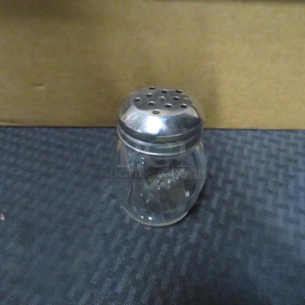NEW Poly/Glass Cheese/Pepper Shakers. 10XBID - Image 1 of 2