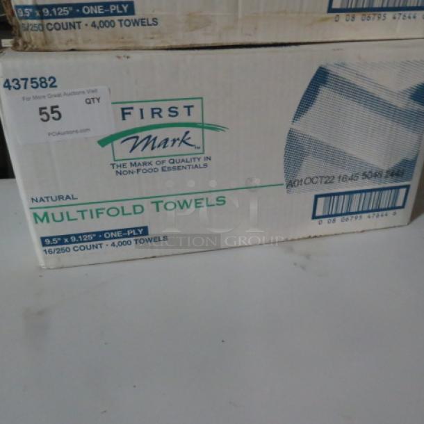 One Case Of First Mark Multifold Towels. 4,000ct. - Image 1 of 1