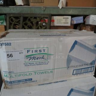 One Case Of First Mark Multifold Towels. 4,000ct.