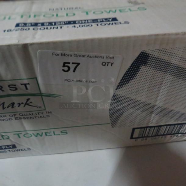 One Opened  Case Of First Mark Multifold Towels. 4,000ct. - Image 1 of 2