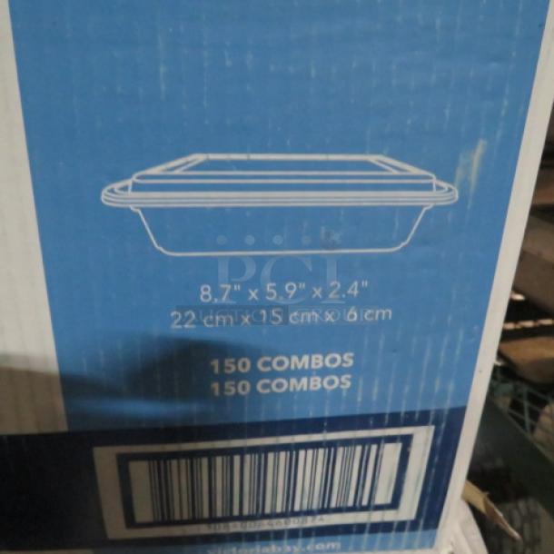 One Case Of Victoria Bay Microwavable 38oz Containers With Clear Lids. 150ct. - Image 2 of 2