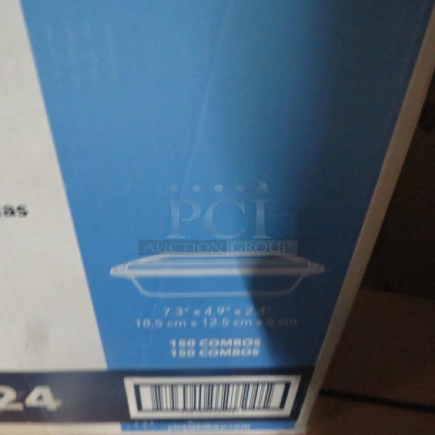 One Case Of Victoria Bay Microwavable 24oz Containers With Clear Lids. 150ct. - Image 2 of 3