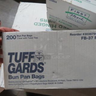 One Case Of Tuff Gard Bun Pan Bags. #FB-37RM.