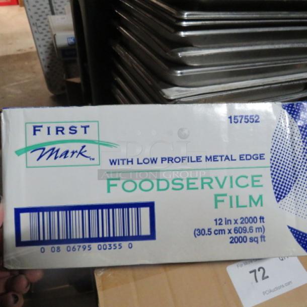 One 12Inch X 2,000ft Of Food Service Film. #157552 - Image 1 of 1
