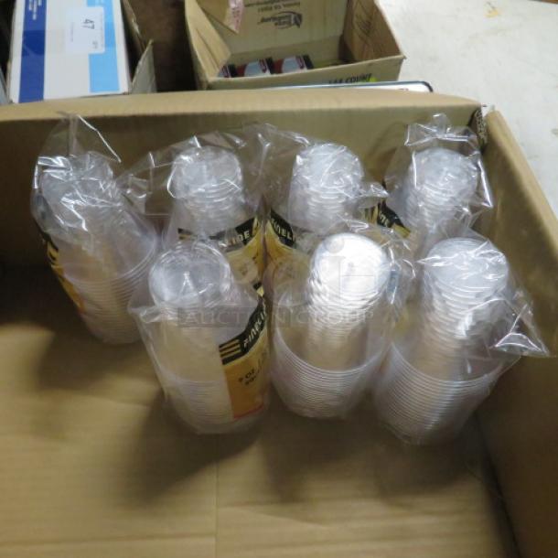 One Lot Of 140 9oz Squat Clear Tumblers. - Image 2 of 2
