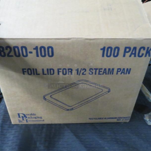 One Opened Box Of 1/2 Size Steam Table Pan Lids. - Image 1 of 2