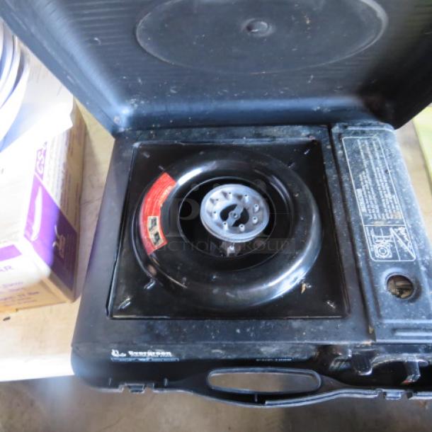 One Portable Gas Burner. - Image 1 of 2