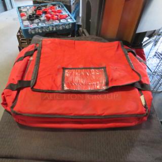 One Insulated Pizza Delivery Bag.