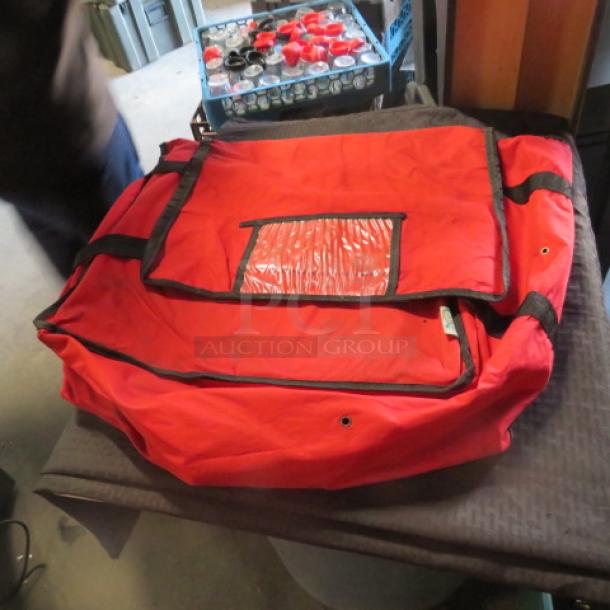 One Insulated Pizza Delivery Bag. - Image 1 of 1