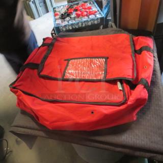 One Insulated Pizza Delivery Bag.