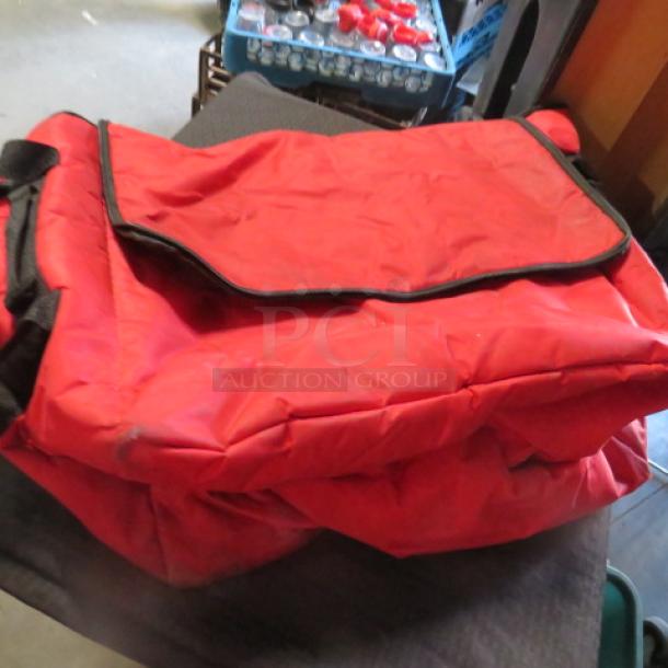 One Insulated Pizza Delivery Bag. - Image 1 of 2