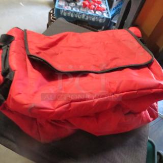 One Insulated Pizza Delivery Bag.