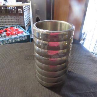 Vollrath Stainless Steel Wine Bottle Holder. 3XBID