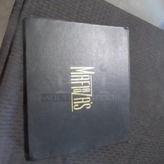One Lot Of 15 Menu Holders.