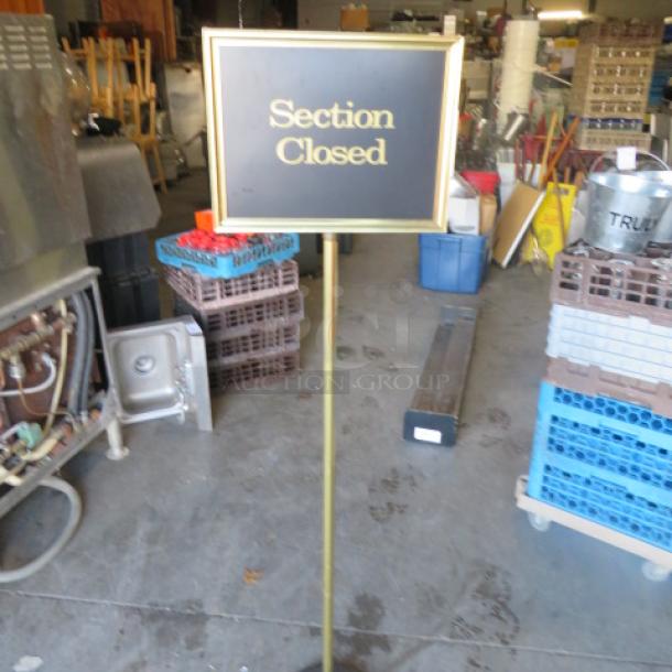 One 15X59  Changeable Sign Holder. - Image 1 of 1