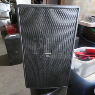 One JBL Speaker.