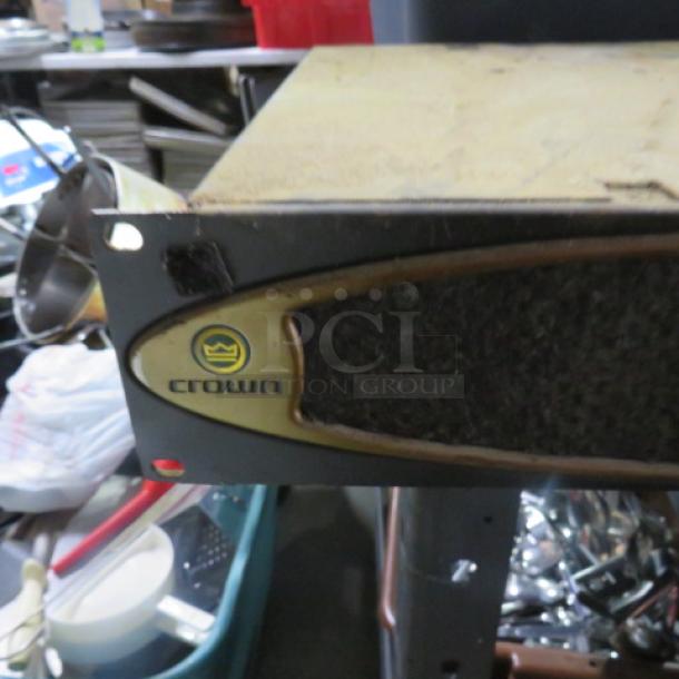 One Crown XS500 Power Amp. - Image 2 of 2