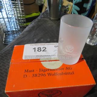 NEW Jagermeister Shot Glass. 2XBID